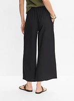 Crinkle Modal Capris
