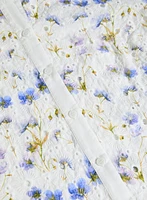 Floral Eyelet Embroidered Blouse