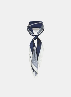 Foulard à imprimé floral