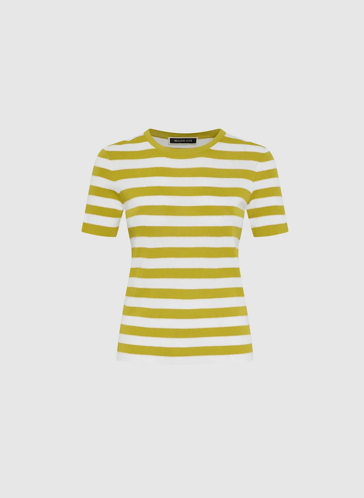Stripe Knit Pullover