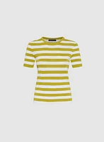 Stripe Knit Pullover