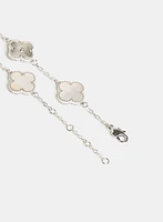 Bracelet à trèfles en résine