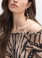 Off-The-Shoulder Blouse
