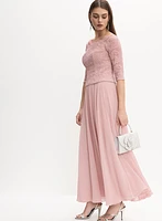 Lace & Chiffon Dress