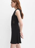 Joseph Ribkoff - Buckle Waist Jumpsuit