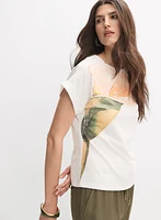 Lily Print T-Shirt