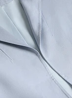 Open Linen-Blend Blazer