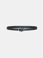 Ceinture en cuir végane