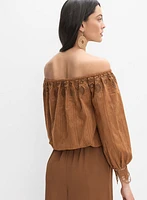 Off-The-Shoulder Blouse
