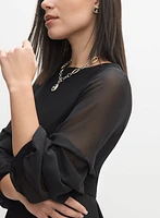 Asymmetric Tunic Blouse