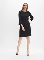 Robe à détails floraux