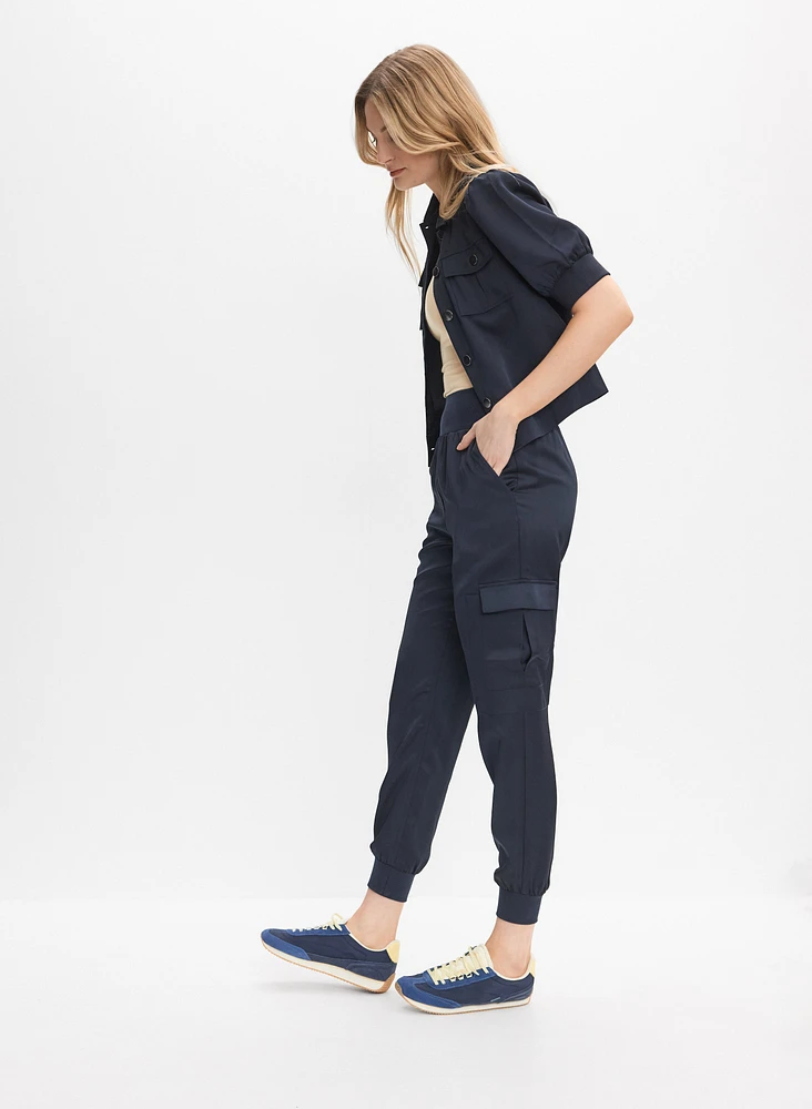 Pantalon cargo à enfiler