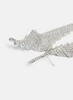 Cubic Zirconia Cascade Earrings