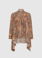 Leopard Print Cardigan