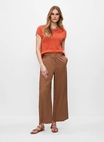 Wide Leg Tencel Pants