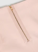 Jupe crayon à taille cintrée