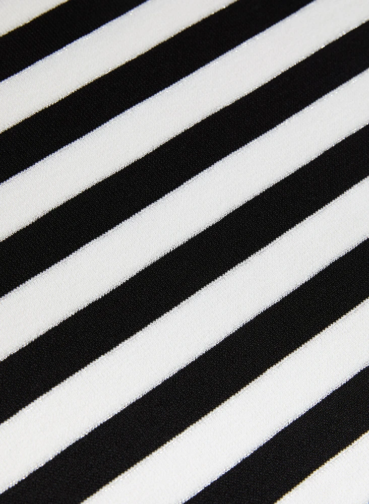Stripe Knit Pullover