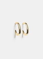 Metal Hoop Earrings