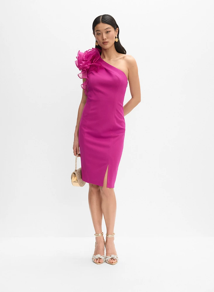 Robe à bretelle unique