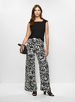 Pleated Cap Sleeve Top