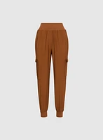 Pantalon à enfiler poches cargo