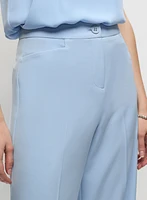 Pantalon habillé à ourlet large