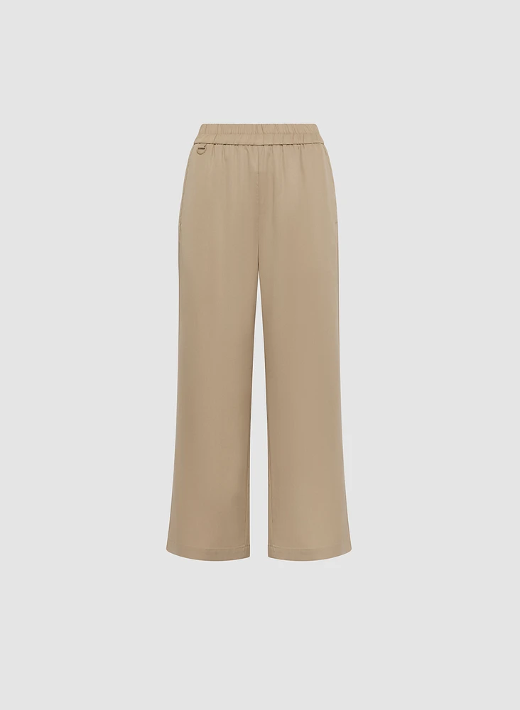 Pantalon habillé à enfiler en tencel