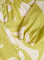 Blouse à motif abstrait