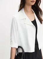 Joseph Ribkoff - Open Cropped Blazer