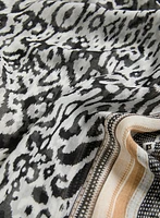 Foulard à motifs mixtes
