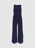 Combinaison asymétrique en chiffon