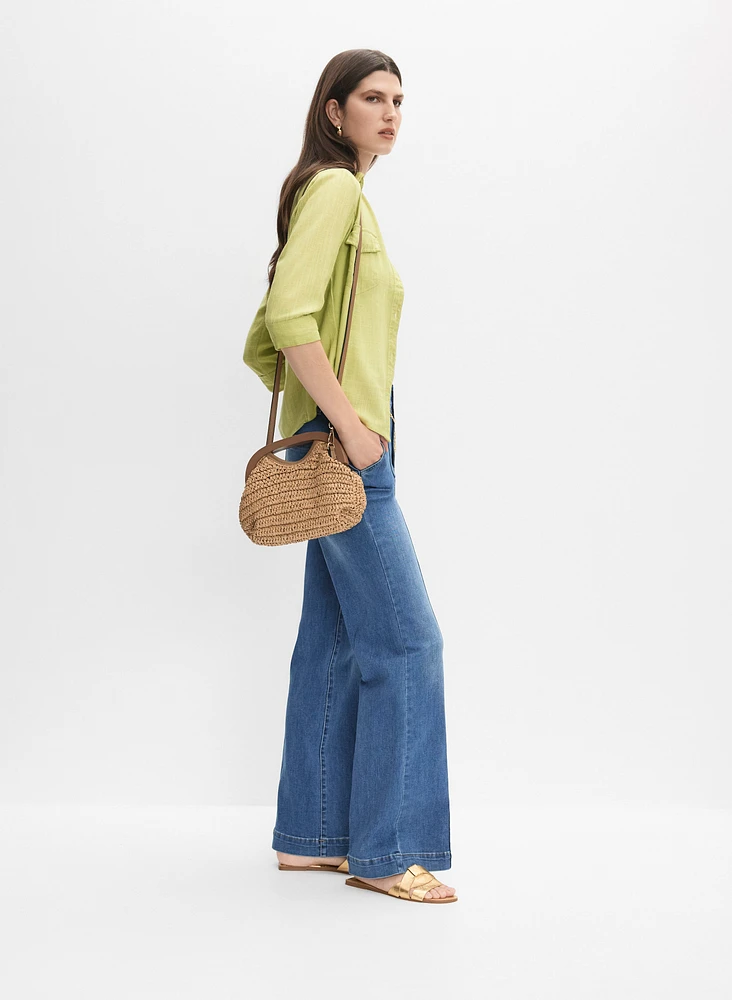 Chain Belt Jeans