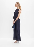 Combinaison asymétrique en chiffon