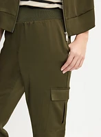 Pantalon cargo à enfiler