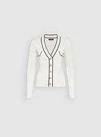 Chain Button Cardigan