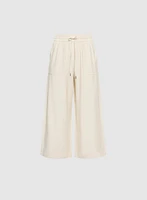 Crinkle Modal Capris
