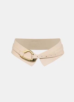Ceinture à détails métalliques