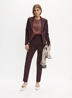 Veste à bouton unique