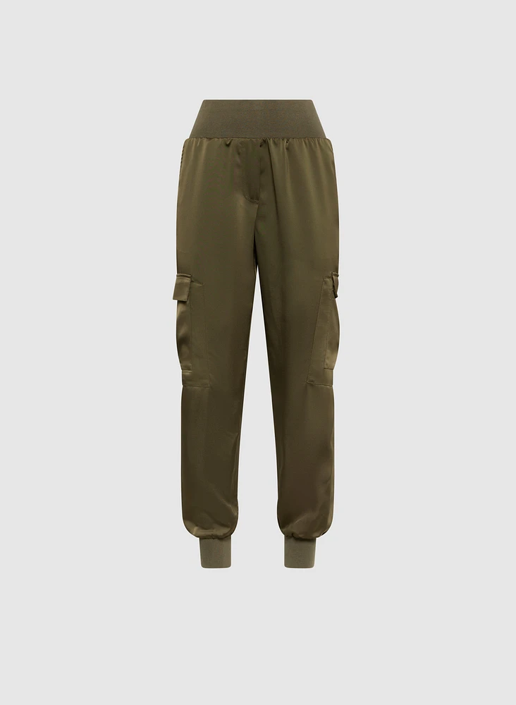 Pantalon cargo à enfiler