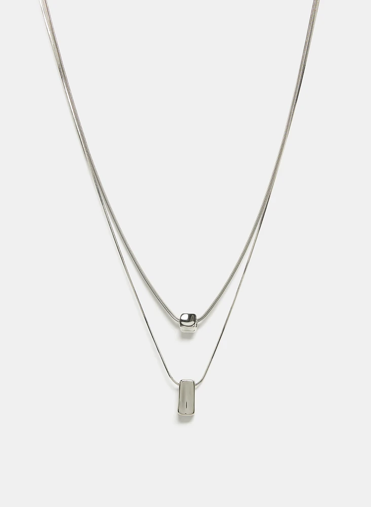 Layered Pendant Necklace