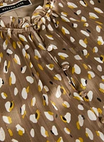 Blouse à motif abstrait