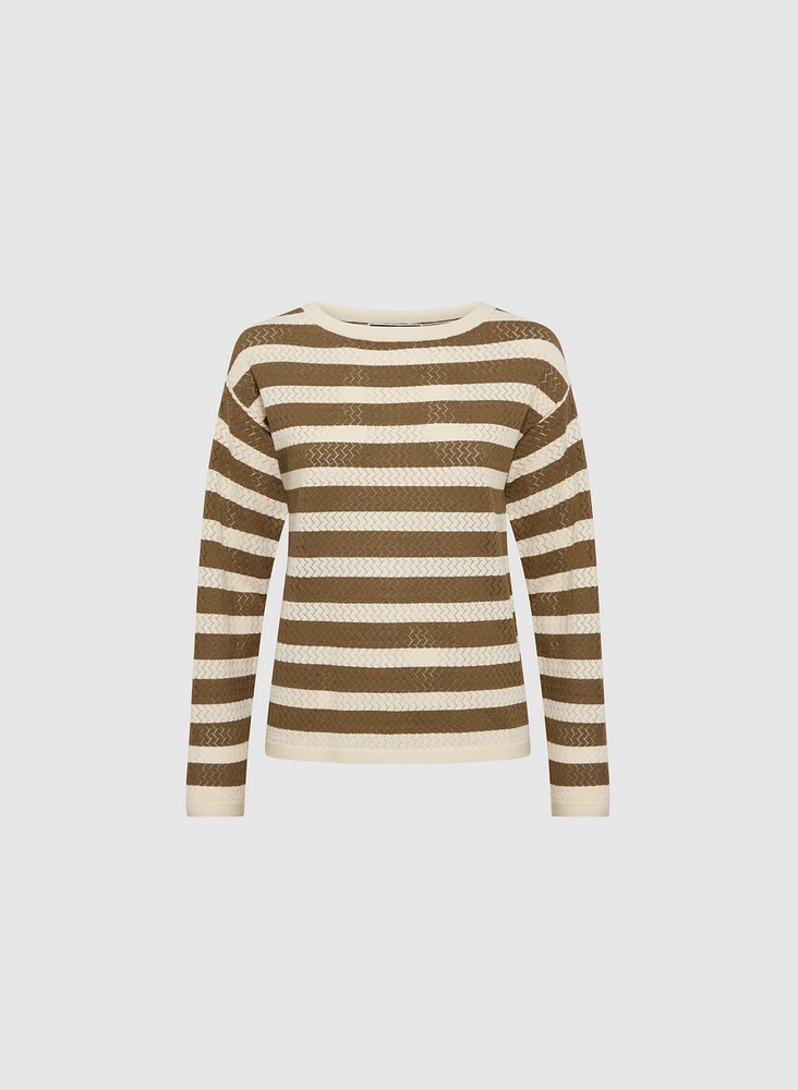 Pull à rayures