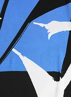 Robe de nuit à motif abstrait