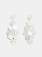 Boucles d'oreilles pendantes à disques