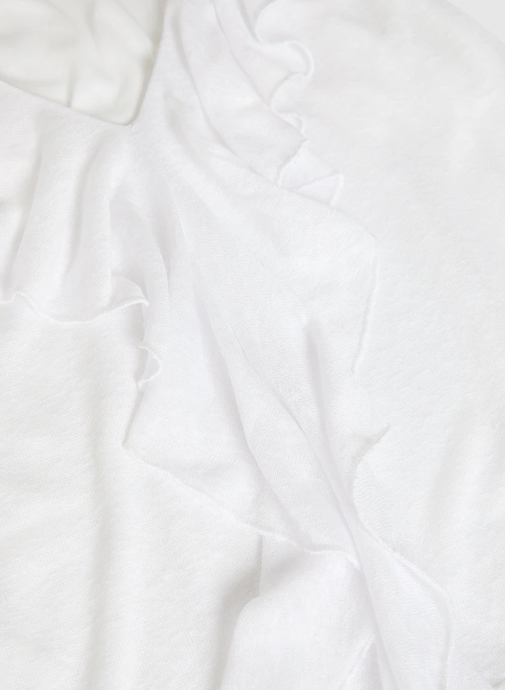Ruffle Detail Top