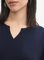 Joseph Ribkoff - Contrast Trim Top