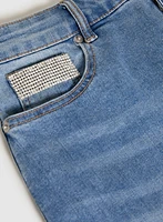 Jupe crayon en denim