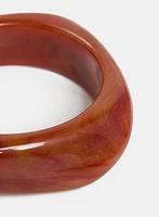 Bracelet carré en résine marbrée