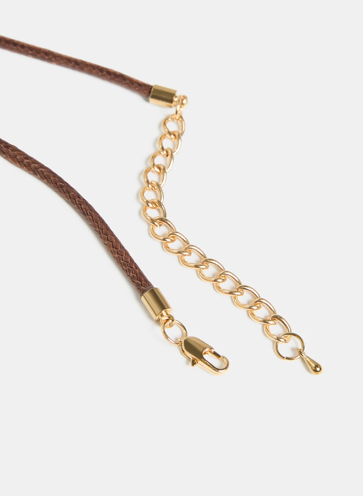 Braided Rope Necklace