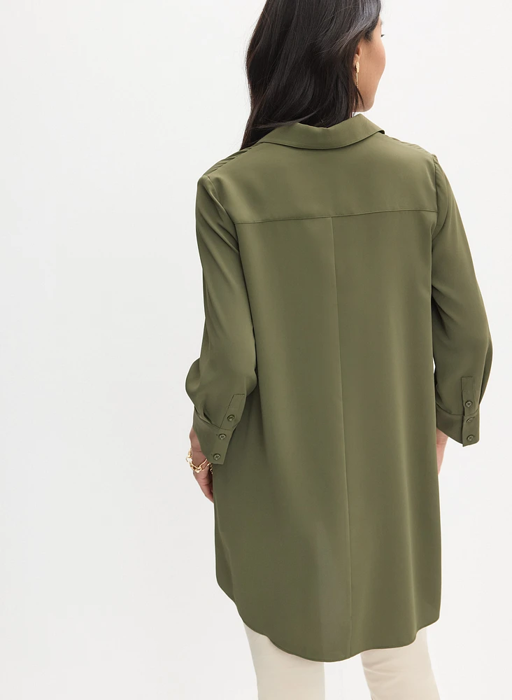 Blouse à manches 3/4